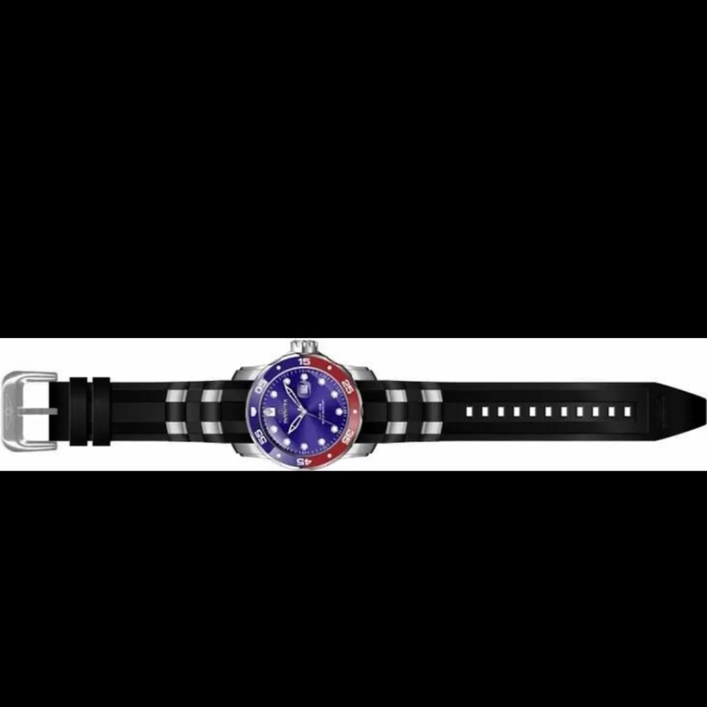 ***SOLD*** Invicta Pro Diver Quartz Blue Dial Pepsi Bezel Men's Watch - Picture 5 of 5